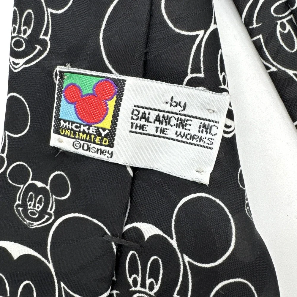 Disney MICKEY UNLIMITED Vintage‎ Men's Polyester Necktie